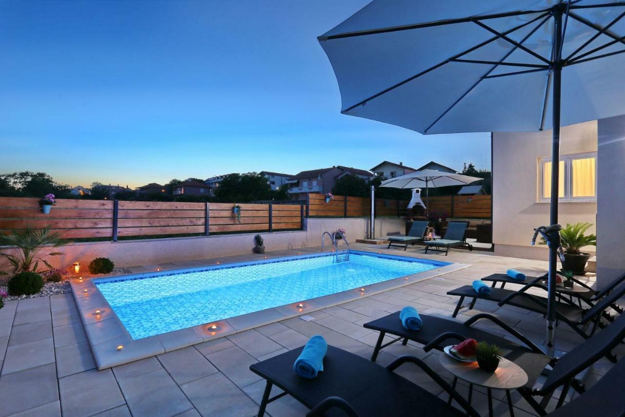 Punta Garden Pool House Villa Posedarje Exterior foto