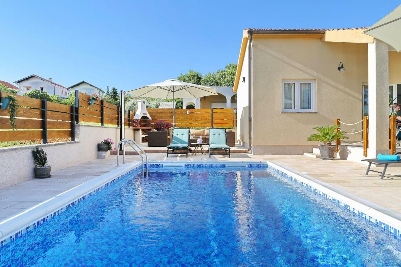 Punta Garden Pool House Villa Posedarje Exterior foto